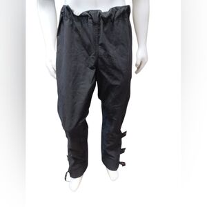 Belstaff EUC Waxed Cotton Moto Pants Black Size Large